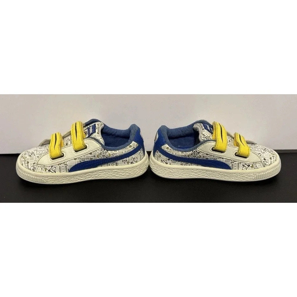 Puma X Minions Despicable Me Banana Cartoon Sneakers Baby Toddler Size 9C